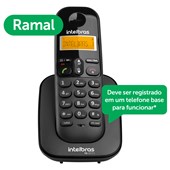 4123111 TELEFONE RAMAL S/ FIO TS3111 PT