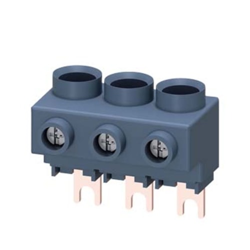 Acessório Terminal Circular 2,5 16mm2 Tripolar Disjuntor S00/S0 3RV29255AB Siemens