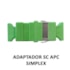Adaptador Óptico SC/APC SM VD C/Flange - Fibracem