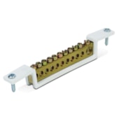 Barramento Easy9 de Neutro e Terra para Quadro de 24, 36 ou 48 Módulos EZ9E33B11 Schneider Electric