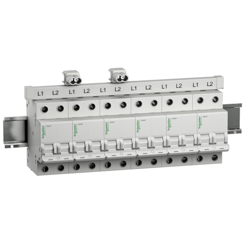 Barramento Pente de Fase Easy9 Bifásico 80 A 12 Polos EZ9X33212 Schneider Electric