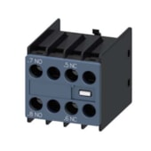 Bloco Contato Auxiliar Contator Frontal 1NA+1NF 3RH29111FB11 Siemens.