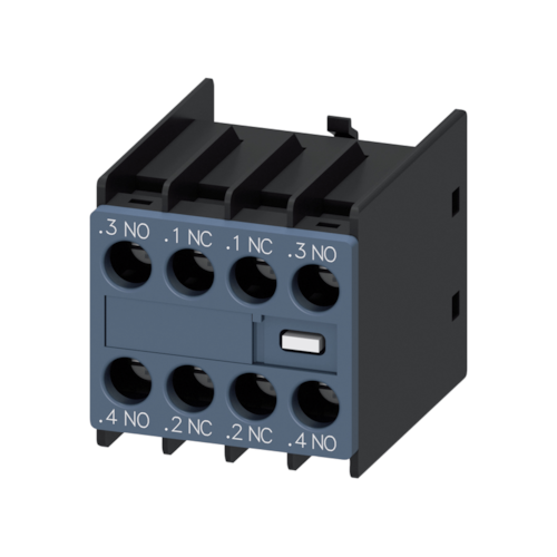 Bloco Contato Auxiliar Contator Frontal 2NA+2NF 3RH29111FA22 Siemens