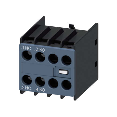 Bloco De Contato Auxiliar 1NA + 1NF Frontal 3RH2911-1HA11 Siemens