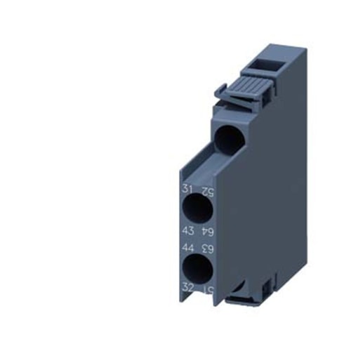 Bloco De Contato Auxiliar 1NA + 1NF Lateral 3RH2921-1DA11 Siemens