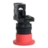 Botão 22MM Plástico Emergência D40MM Girar para Destravar Vermelho NF XA2ES542 Schneider