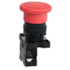Botão 22MM Plástico Emergência D40MM Girar para Destravar Vermelho NF XA2ES542 Schneider