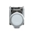 Botão de Comando Metal Luminoso LED 24VCA Branco XB4BW31B5 Schneider