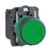 Botão de Comando Verde 1NA XB5AA31 Schneider Electric
