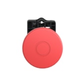 Botão de Emergência Ø22 mm Plástico Cogumelo Ø40 mm Vermelho 1NF XA2ET42 Schneider Electric