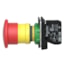 Botão de Emergência Plástico Ø22 mm Cogumelo Ação Brusca XB5AT842 Schneider Electric