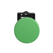 Botão Ø22 mm Plástico Cogumelo Pulsador Ø40 mm 1NA Verde XA2EC31 Schneider Electric
