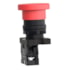 Botão Ø22 mm Plástico Cogumelo Pulsador Ø40 mm 1NF Vermelho XA2EC42 Schneider Electric