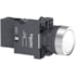 Botão Ø22 mm Plástico Iluminado LED 220 V CA 1NA Branco XA2EW31M1 Schneider Electric