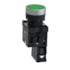 Botão Ø22 mm Plástico Iluminado LED 24 V CC/CA 1NA Verde XA2EW33B1 Schneider Electric