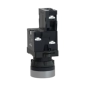 Botão Ø22 mm Plástico Iluminado LED 24 V CC/CA 1NA Vermelho XA2EW34B1 Schneider Electric