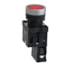 Botão Ø22 mm Plástico Iluminado LED 24 V CC/CA 1NA Vermelho XA2EW34B1 Schneider Electric