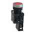 Botão Ø22 mm Plástico Iluminado LED Vermelho 220 V CA 1NA XA2EW34M1 Schneider Electric