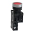 Botão Ø22 mm Plástico Luminoso LED 24 V CC/CA 1NF Vermelho XA2EW34B2 Schneider Electric