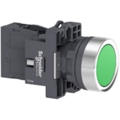 Botão Ø22 mm Retenção Verde 1NA XA2EH031 Schneider Electric