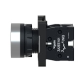 Botão Ø22 mm Retorno por Mola 1NA Branco XA2EA11 Schneider Electric