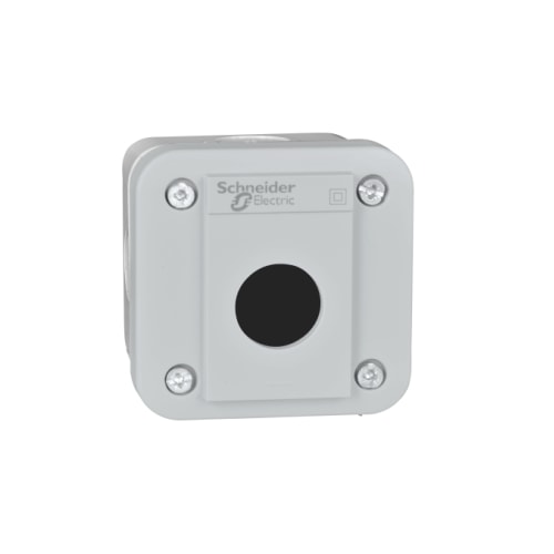 Botoeira Ø22 mm Plástica 1 Furo Vazia XALE1 Schneider Electric