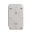 Botoeira Ø22 mm Plástica 2 Furos Vazia XALE2 Schneider Electric
