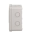 Botoeira Ø22 mm Plástica 2 Furos Vazia XALE2 Schneider Electric