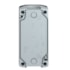 Botoeira Vazia 3 Furos Ø22 mm Cinza XALD03 Schneider Electric