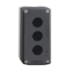 Botoeira Vazia 3 Furos Ø22 mm Cinza XALD03 Schneider Electric