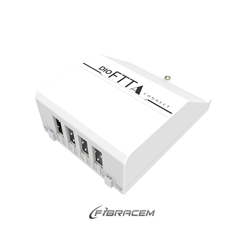 Box FTTA 1X8 Adapt SC - Fibracem
