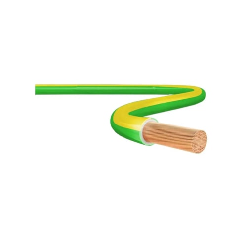 Cabo Flexível 4mm 750V Verde/Amarelo Corfio