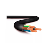 Cabo Flexivel 4x1,5mm 1Kv 90G Hepr Preto Corfio