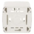 Caixa para Instalação Elétrica 2 Módulos Miluz Branco S3B76020 Schneider Electric