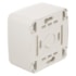Caixa para Instalação Elétrica 2 Módulos Miluz Branco S3B76020 Schneider Electric