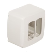 Caixa para Instalação Elétrica 2 Módulos Miluz Branco S3B76020 Schneider Electric