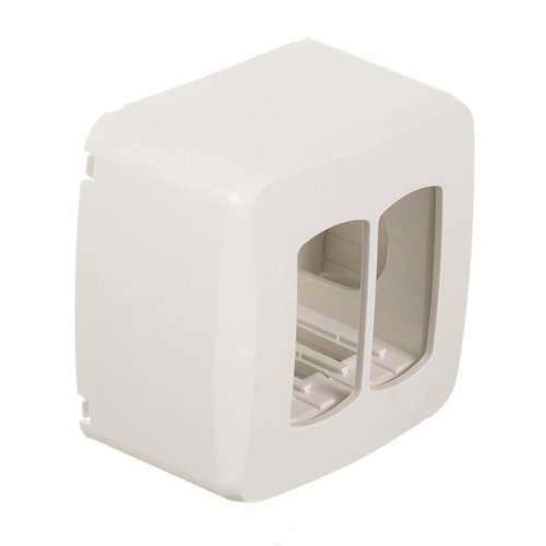 Caixa para Instalação Elétrica 2 Módulos Miluz Branco S3B76020 Schneider Electric