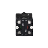 Chave Seletora Ø22 Plástica 2 Posições 1NA+1NF XA2ED25 Schneider Electric