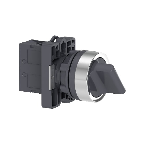 Comutador 22MM Plástico 2 Posições 1NA XA2ED41 Schneider