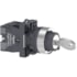 Comutador com Chave Ø22 mm Plástico 3 Posições Fixas com Retirada ao Centro 2NA XA2EG33 Schneider Electric