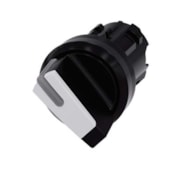 Comutador Iluminado Knob Curto Branco 22mm 3SU10022BF600AA0 Siemens