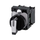 Comutador Iluminado Knob Curto Branco 22MM 3SU11002BL601NA0 Siemens