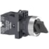 Comutador Ø22 mm Plástico com Manopla Curta 3 Posições 2NA XA2ED53 Schneider Electric