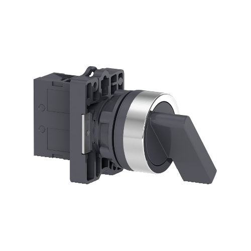 Comutador Ø22 mm Plástico com Manopla Longa 2 Posições Fixas 1NA XA2EJ21 Schneider Electric