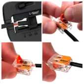Conector 0,14 a 4 mm² 32A 2 Vias 221-412 WAGO