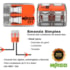 Conector 0,14 a 4 mm² 32A 2 Vias 221-412 WAGO