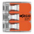 Conector 0,14 a 4 mm² 32A 3 Vias 221-413 WAGO
