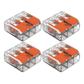 Conector 0,14 a 4 mm² 32A (4 Peças) 221-413 WAGO
