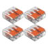 Conector 0,14 a 4 mm² 32A (4 Peças) 221-413 WAGO