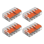 Conector 0,14 a 4 mm² 32A (4 Peças) 221-415 WAGO